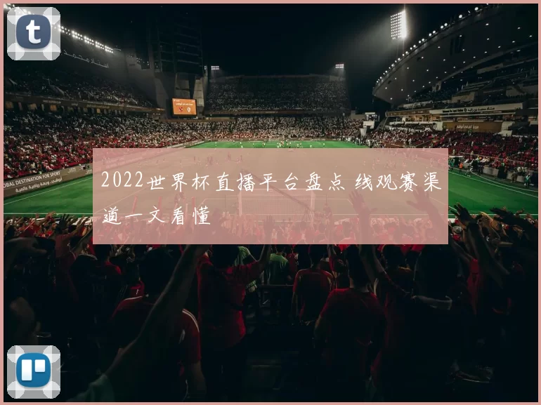 2022世界杯直播平台盘点 线观赛渠道一文看懂